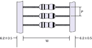 テープ包装 形状図